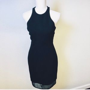 Elizabeth and James Mesh Accent Dress